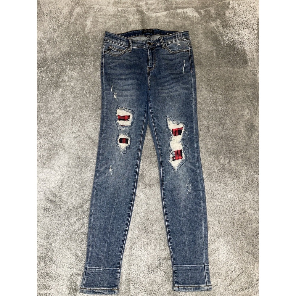 Judy Blue Skinny Fit Jeans Size 5 27 Dark Wash Stretch